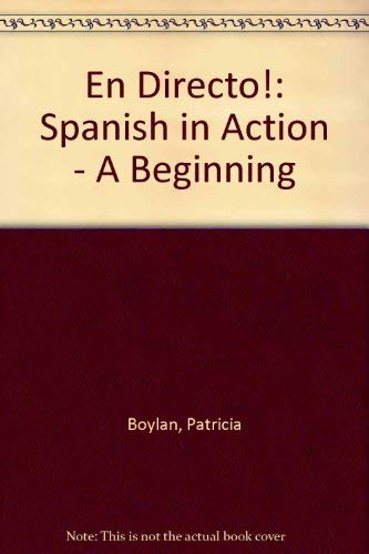 Stock image for En directo! A Beginning Course (Second Edition, 1994) (English and Spanish Edition) for sale by Mispah books
