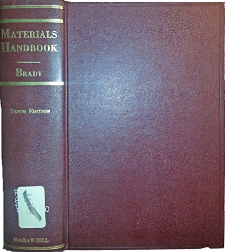 Stock image for Materials Handbook Tenth Edition for sale by HPB-Red