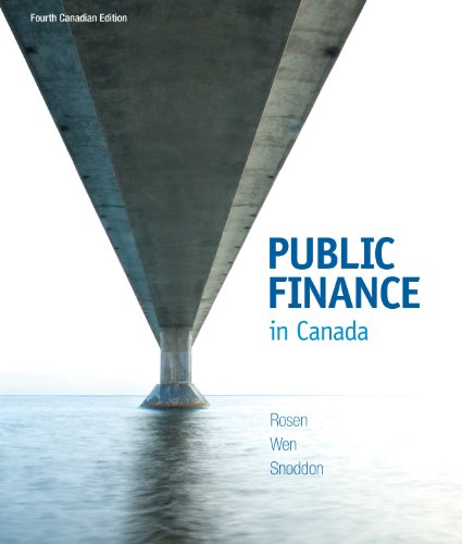 Beispielbild fr Public Finance in Canada zum Verkauf von Better World Books: West