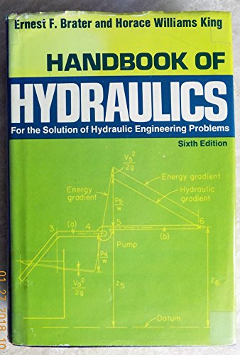 9780070072435: Handbook of Hydraulics for the Solution of Hydraulic Engineering Problems