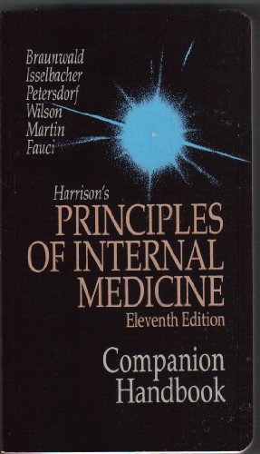 Beispielbild fr Harrison's Principles of Internal Medicine: Companion Handbook zum Verkauf von Wonder Book