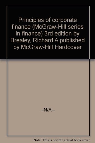 Beispielbild fr Principles of Corporate Finance (The McGraw-Hill Series in Finance) zum Verkauf von WorldofBooks