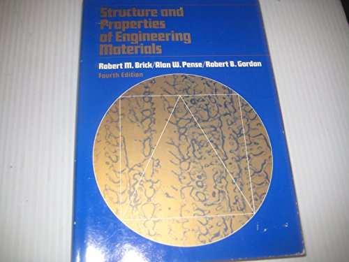 Imagen de archivo de Structure and Properties of Engineering Materials (McGraw-Hill Series in Materials Science and Engineering) a la venta por BooksRun