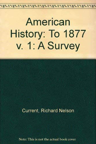 9780070079571: American History: A Survey (Vol. II)