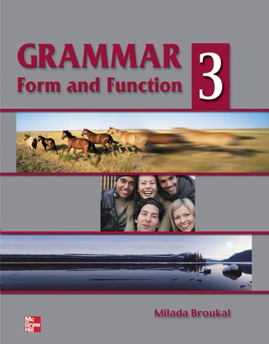 Stock image for Grammar Form and Function for sale by Better World Books: West