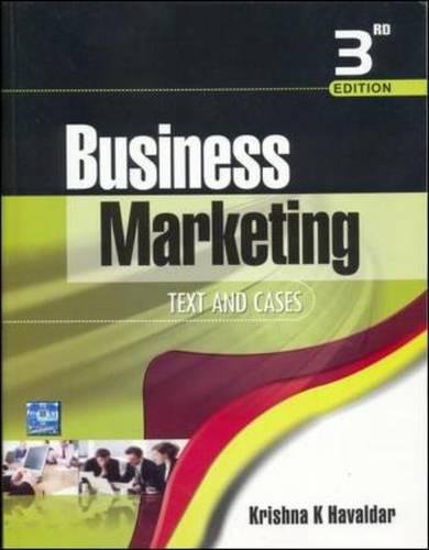 Imagen de archivo de Business Marketing a la venta por Books Puddle