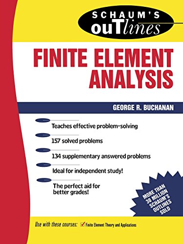 Imagen de archivo de Schaum's Outline of Finite Element Analysis a la venta por Decluttr