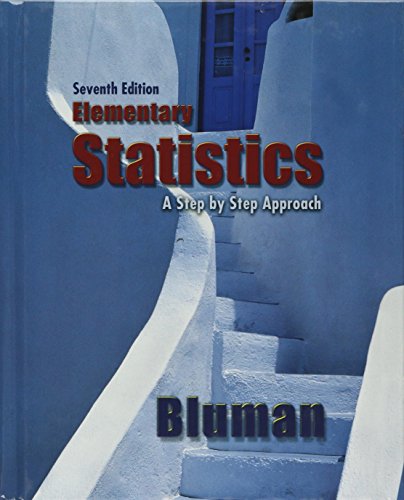 9780070091801: Elementary Statistics: A Step By Step Approach: A Step by Step Approach with Formula Card