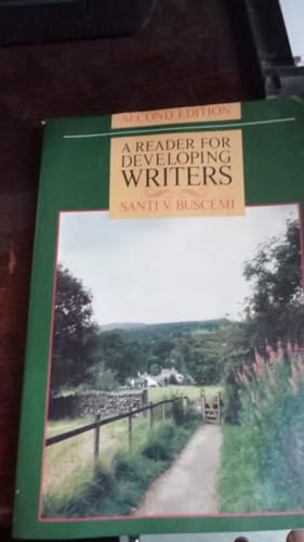 9780070093430: A Reader for Developing Writers