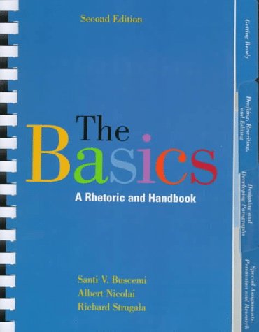 Beispielbild fr The Basics : A Rhetoric and Handbook zum Verkauf von Better World Books