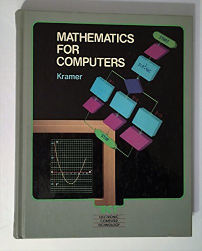 Stock image for Mathematics for Computers for sale by ThriftBooks-Dallas