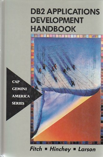 Stock image for DB2 Applications Development Handbook (Cap Gemini America Series) for sale by HPB-Red