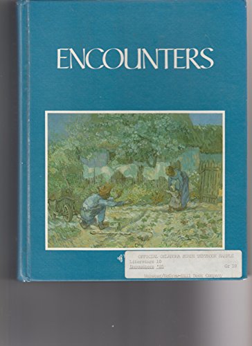 Stock image for Encounters (The McGraw-Hill Literature Series) for sale by Reliant Bookstore