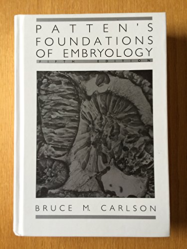 9780070099029: Foundations of Embryology