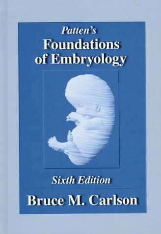 9780070099401: Patten's Foundations of Embryology