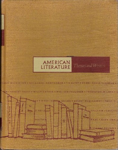 Stock image for American Literature: Themes and Writers for sale by HPB-Diamond