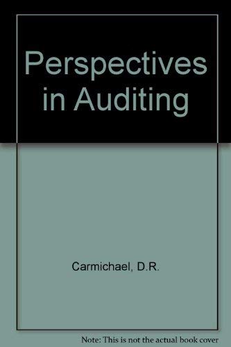 9780070099913: Perspectives in Auditing