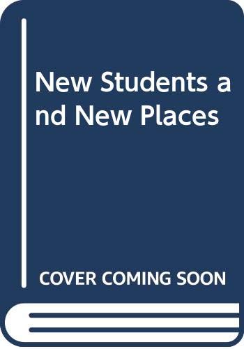 Beispielbild fr New Students and New Places : Policies for the Future Growth and Development of America's Higher Education zum Verkauf von Better World Books