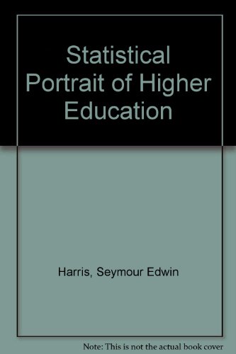 Beispielbild fr A Statistical Portrait of Higher Education zum Verkauf von Better World Books: West