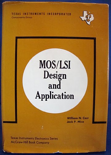 Stock image for MOS-LSI Design and Application for sale by Better World Books: West