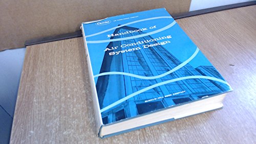 Imagen de archivo de Handbook of Air Conditioning System Design a la venta por Better World Books Ltd