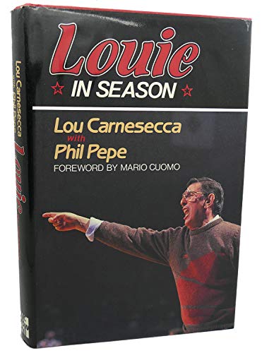 Beispielbild fr Louie in Season zum Verkauf von Better World Books