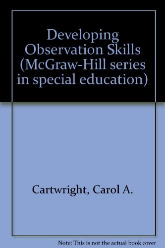 9780070101845: Developing Observation Skills (McGraw-Hill series in special education)