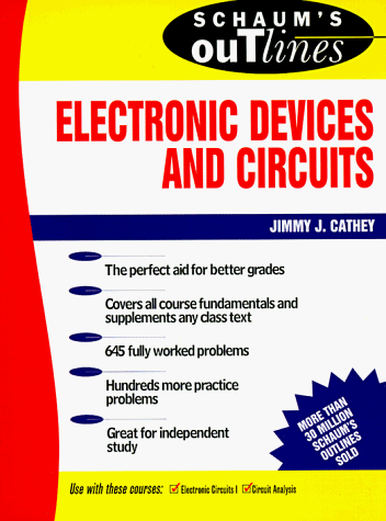 Beispielbild fr Schaum's Outline of Theory and Problems of Electronic Devices of Circuits zum Verkauf von Ammareal