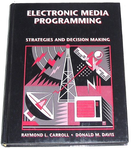 Imagen de archivo de Electronic Media Programming: Strategies and Decision Making a la venta por UHR Books