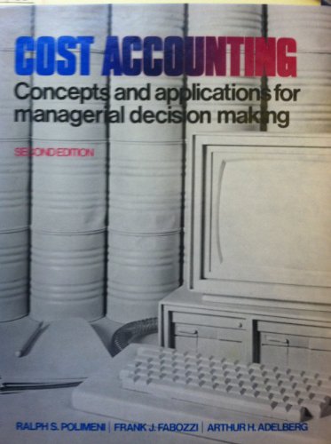 9780070103108: Cost Accounting