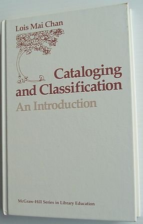 Beispielbild fr Cataloging and classification: An introduction (McGraw-Hill series in library education) zum Verkauf von Wonder Book