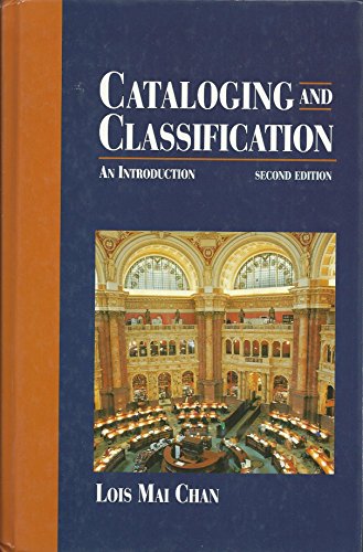 Stock image for Cataloging and Classification: An Introduction (Second Edition) for sale by More Than Words