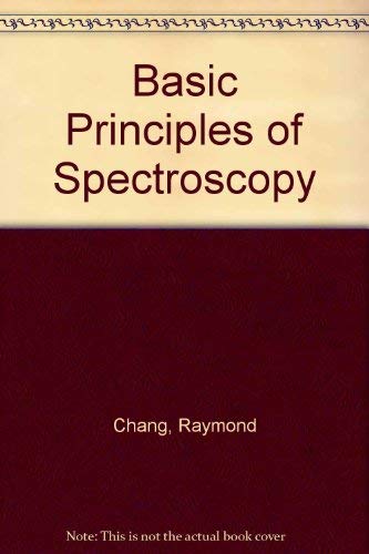 9780070105171: Basic Principles of Spectroscopy