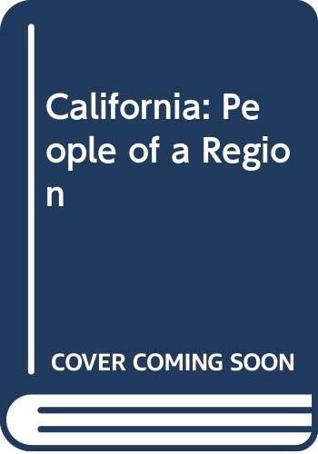Stock image for California, People of a Region for sale by Virginia Martin, aka bookwitch