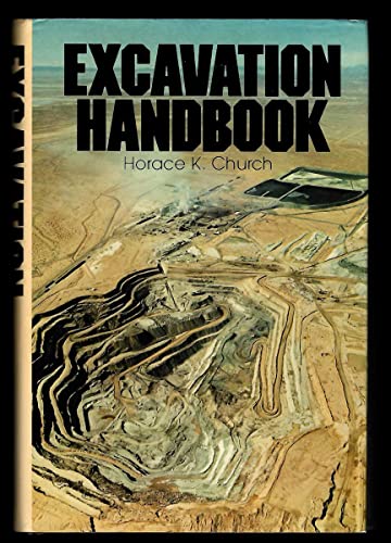 Stock image for Excavation Handbook for sale by Bingo Used Books