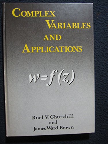 Beispielbild fr Complex Variables and Applications zum Verkauf von Better World Books: West