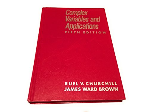 Imagen de archivo de Complex Variables and Applications (McGraw-Hill Series in Higher Mathematics) a la venta por HPB-Red