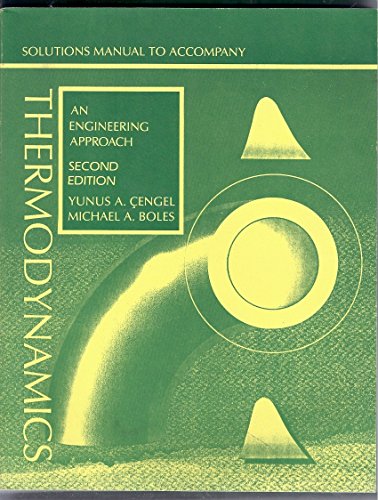 Beispielbild fr Solutions Manual (Thermodynamics: An Engineering Approach) zum Verkauf von AwesomeBooks
