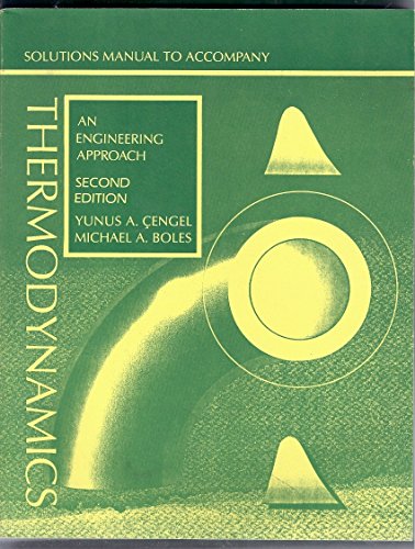 Stock image for Solutions Manual (Thermodynamics: An Engineering Approach) for sale by Bahamut Media