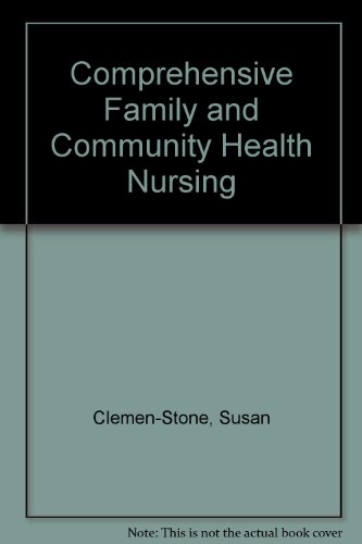 Stock image for Comprehensive family and community health nursing for sale by Wonder Book