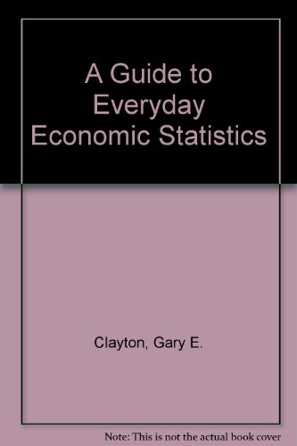 9780070113275: A Guide to Everyday Economic Statistics