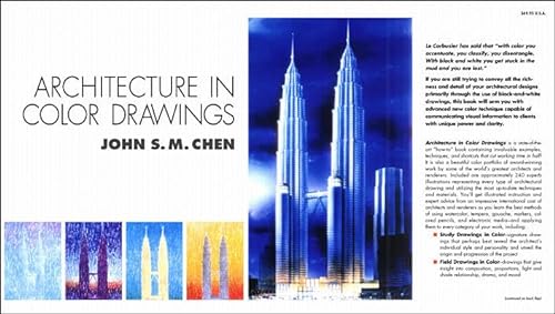 Beispielbild fr Architecture in Color Drawings zum Verkauf von Wonder Book
