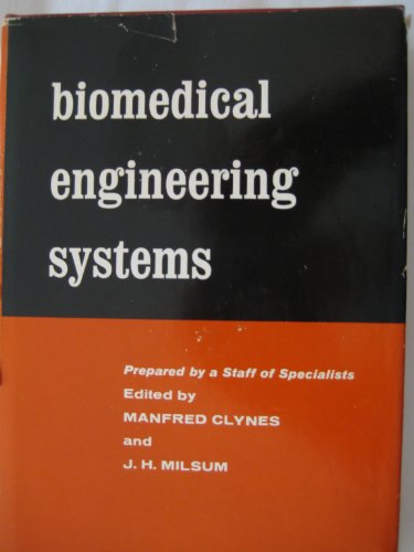 Beispielbild fr Biomedical Engineering Systems zum Verkauf von Alien Bindings