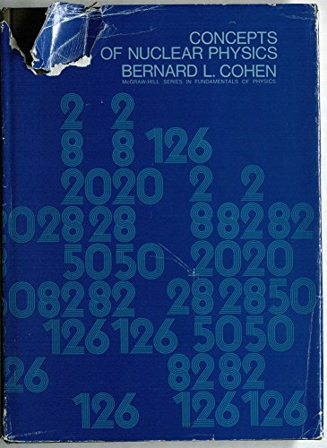 Concepts of Nuclear Physics - Cohen, Bernard Leonard