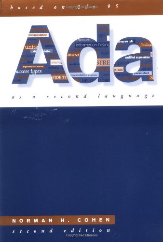 Beispielbild fr Ada as A Second Language zum Verkauf von ZBK Books