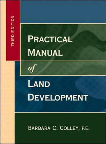 Beispielbild fr Practical Manual of Land Development zum Verkauf von Better World Books