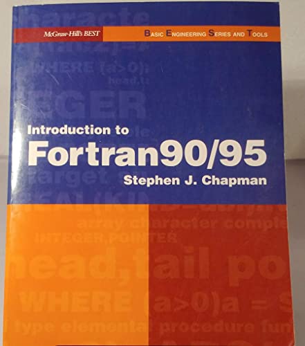 Stock image for Introduction To Fortran 90/95 (B.E.S.T. Series) for sale by HPB-Red