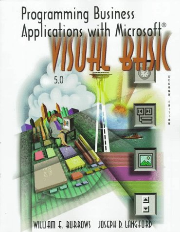 Imagen de archivo de Programming Business Applications With Microsoft Visual Basic 5.0 a la venta por HPB-Red