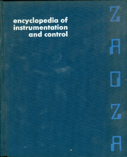 Stock image for Encyclopedia of Instrumentation and Control for sale by Willis Monie-Books, ABAA