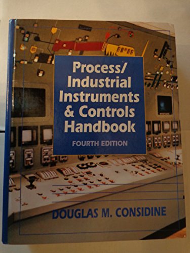 Stock image for Process/Industrial Instruments and Controls Handbook, 4th edition for sale by BookDepart